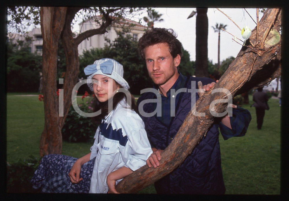 35mm vintage slide* 1994 FESTIVAL CANNES - Alessandra MILAN e Marco PAULETTI (7)