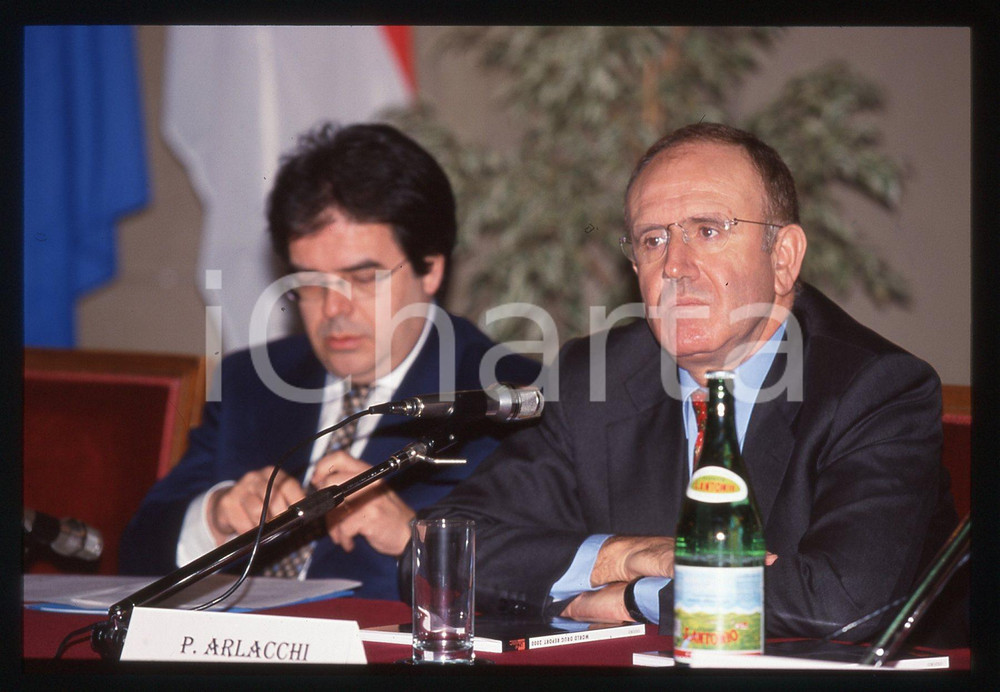 35mm vintage slide* 2000 ROMA - Enzo BIANCO e Pino ARLACCHI (2)