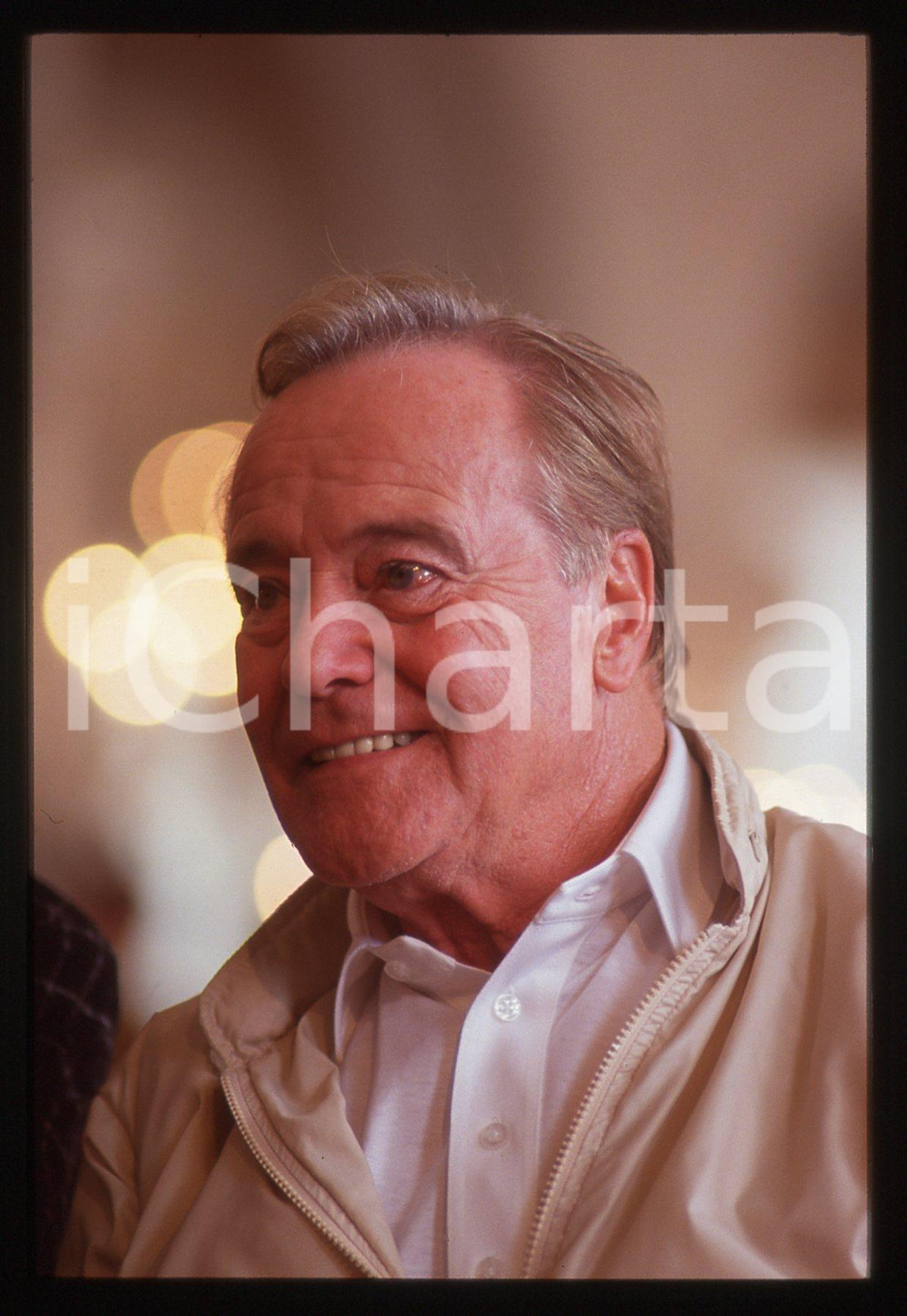 35mm vintage slide* 1992 FESTIVAL VENEZIA - Jack LEMMON (63)