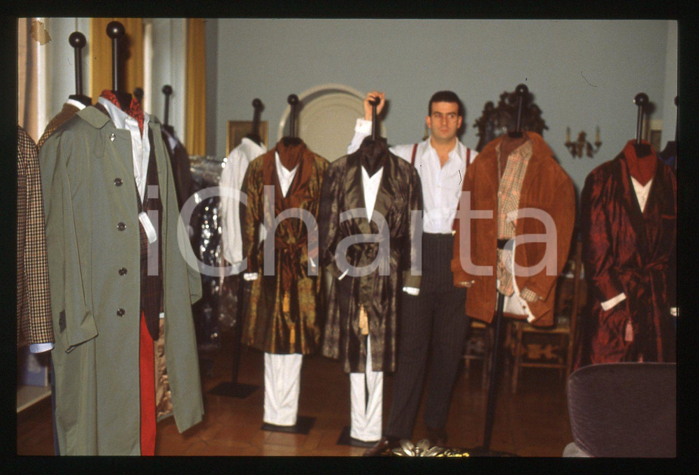 35mm vintage slide* 1990 ca COSTUME - Giovanni TORLONIA (3)