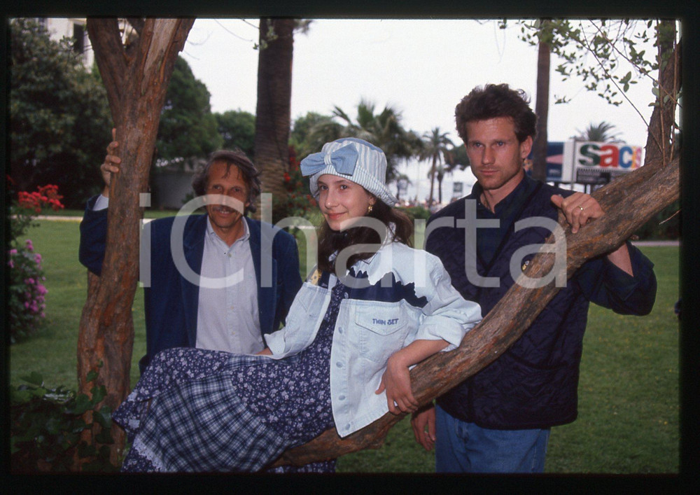35mm vintage slide* 1994 CANNES - Alessandra MILAN Marco PAULETTI Mario BRENTA 3