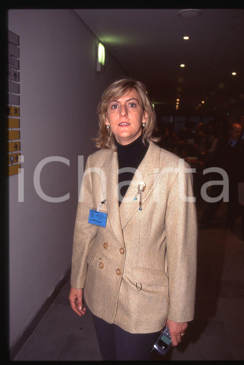 35mm vintage slide* 1990 ca COSTUME - Luisa CIUNI