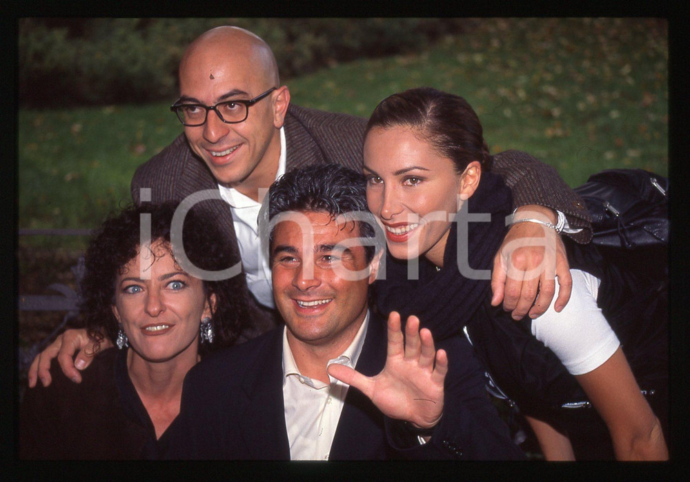 35mm vintage slide* 1995ca COSTUME Roberto CIUFOLI Pino INSEGNO Tiziana FOSCHI 2