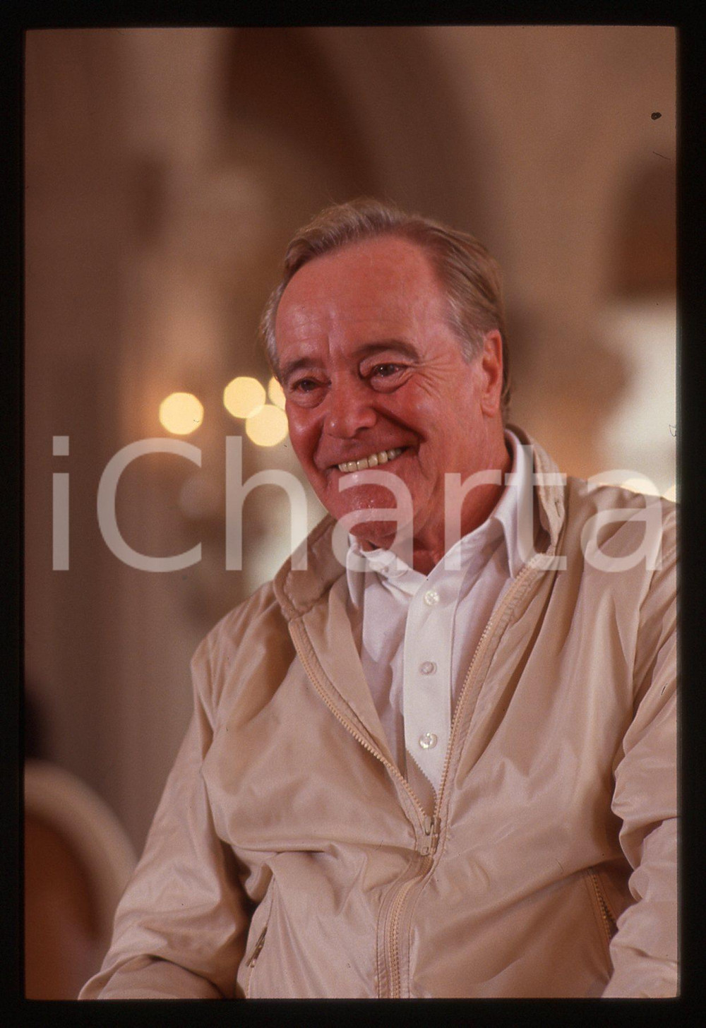 35mm vintage slide* 1992 FESTIVAL VENEZIA - Jack LEMMON (26)