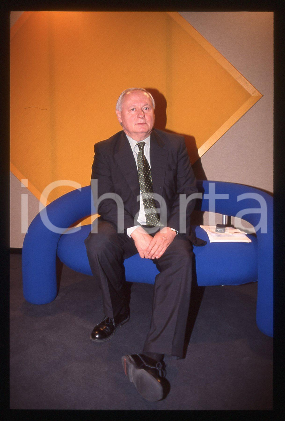 35mm vintage slide* 1995 ca COSTUME - Oskar LAFONTAINE (21)