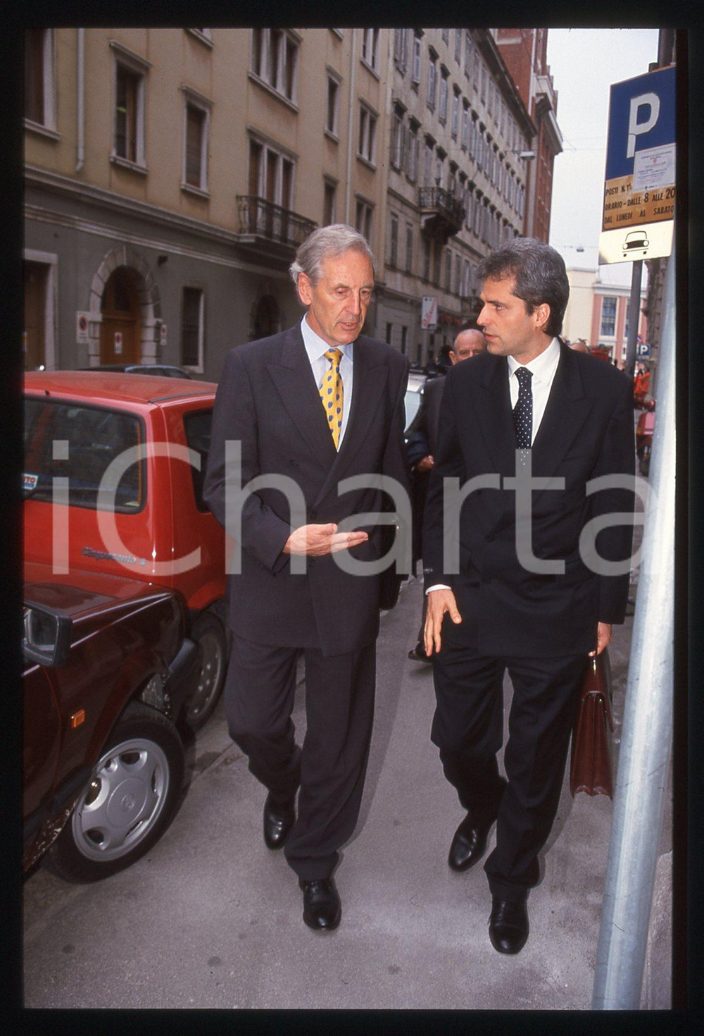 35mm vintage slide* 1990 ca COSTUME - Martin KOHLHAUSSEN e Sergio BALBINOT (2)