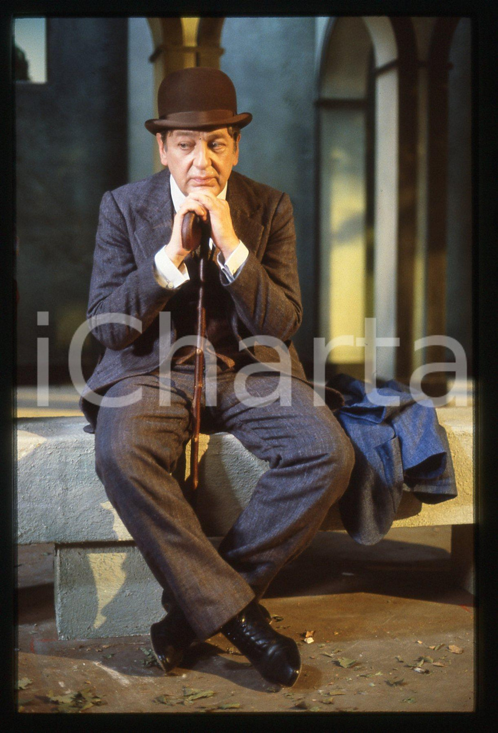 35mm vintage slide* 1986 RAI 3 ALL'USCITA - Paolo BONACELLI (2)