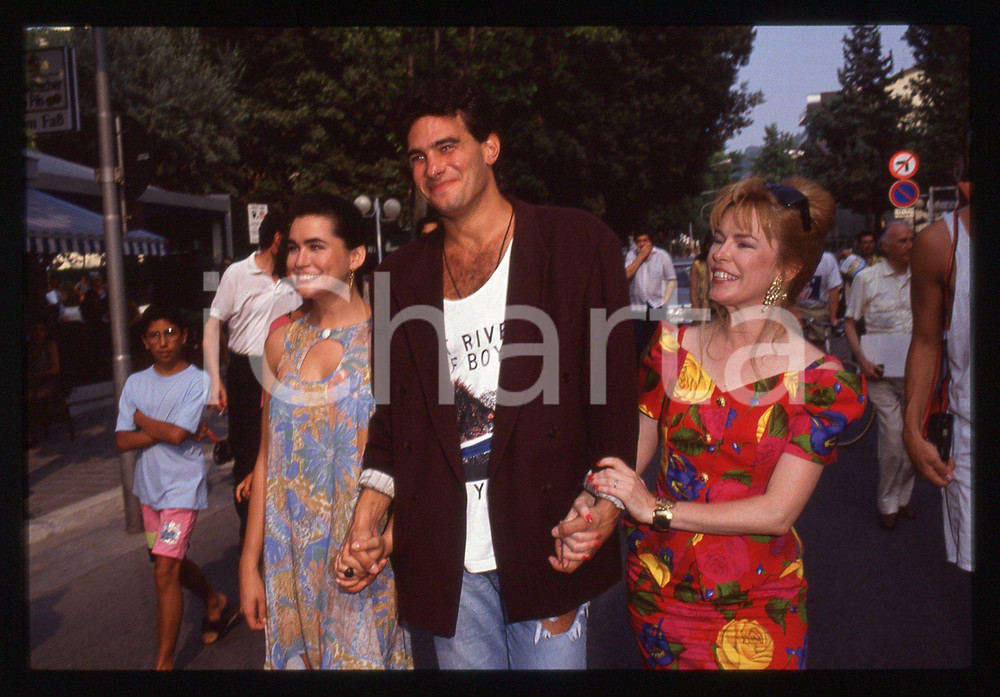 35mm vintage slide* 1991 GABICCE MARE Richard STEINMETZ Rena SOFER Linda COOK 15