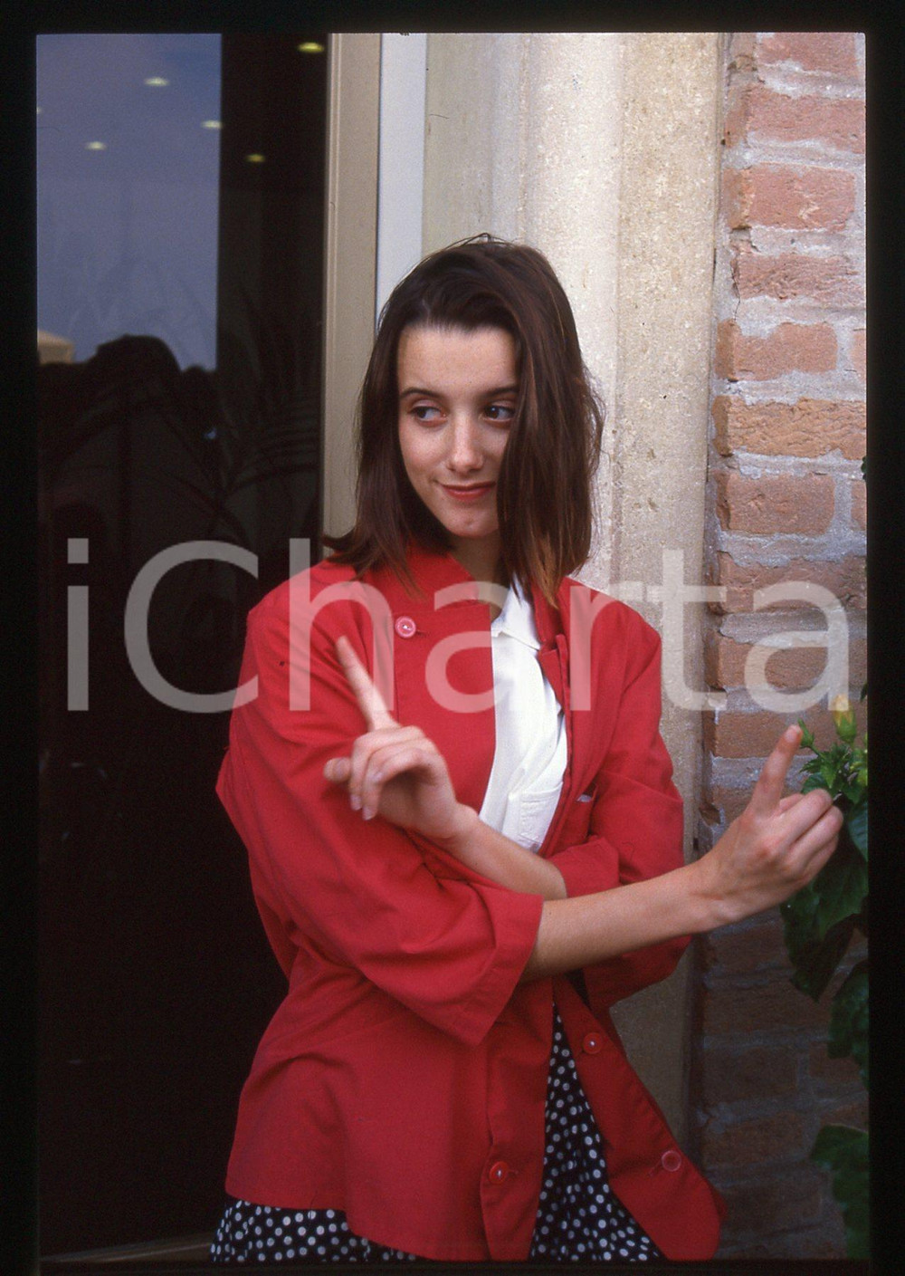 35mm vintage slide* 1988 FESTIVAL VENEZIA - Sandrine DUMAS (5)