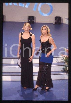 35mm vintage slide* 1997 RAI1 - SANREMO Wendy WINDHAM & Federica PANICUCCI (22)
