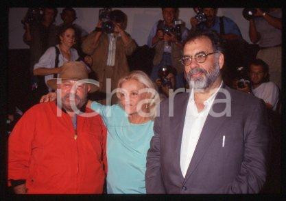 35mm vintage slide* 1992 ca VENICE Francis Ford COPPOLA & Paolo VILLAGGIO (16)