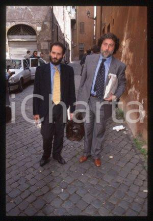 35mm vintage slide* 1996 PALERMO Antonio INGROIA & Roberto SCARPINATO (23)