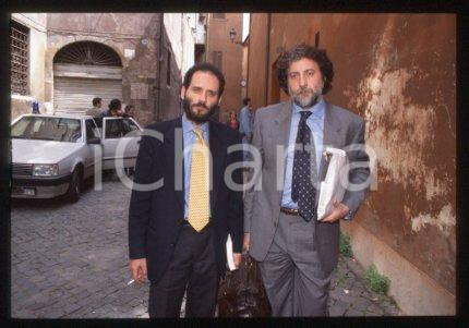 35mm vintage slide* 1996 PALERMO Antonio INGROIA & Roberto SCARPINATO (25)