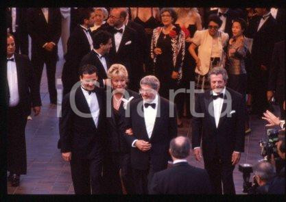 35mm vintage slide* 1989 CANNES Festival Marina VLADY Marcello Mastroianni (36)