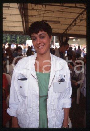 35mm vintage slide* 1995 ca LEGA NORD - ITALIA Politica Elisabetta BERTOTTI (23)