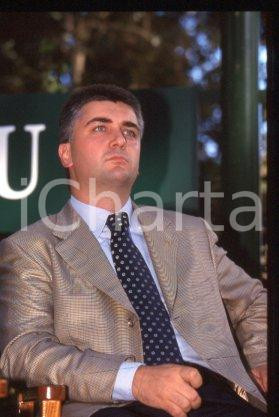 35mm vintage slide* 1995 ca FORZA ITALIA Politico Massimo MALLEGNI Ritratto (11)