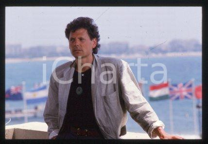 35mm vintage slide* 1983 CANNES - "A MEDIEVAL ODYSSEY" Actor Bruce LYONS (19)