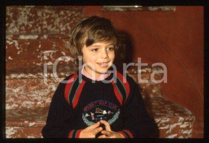 35mm vintage slide* 1985 ca CINEMA Portrait of Italian actor Marco VIVIO (3)