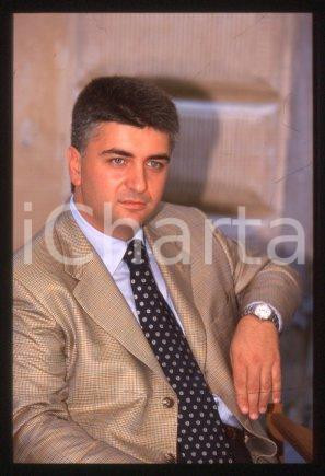 35mm vintage slide* 1995 ca FORZA ITALIA Politico Massimo MALLEGNI Ritratto (3)