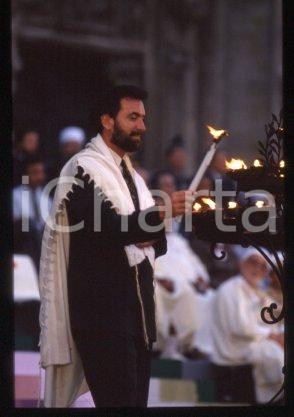 35mm vintage slide* 1992 ca ITALY Interreligious Affairs - Rabbi David ROSEN (8)