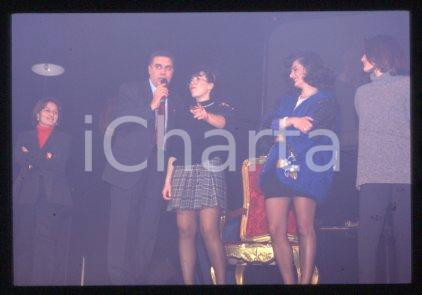 Fausto TERENZI MILAN Italian radio host & public 1990 ca *35 mm vintage slide 5