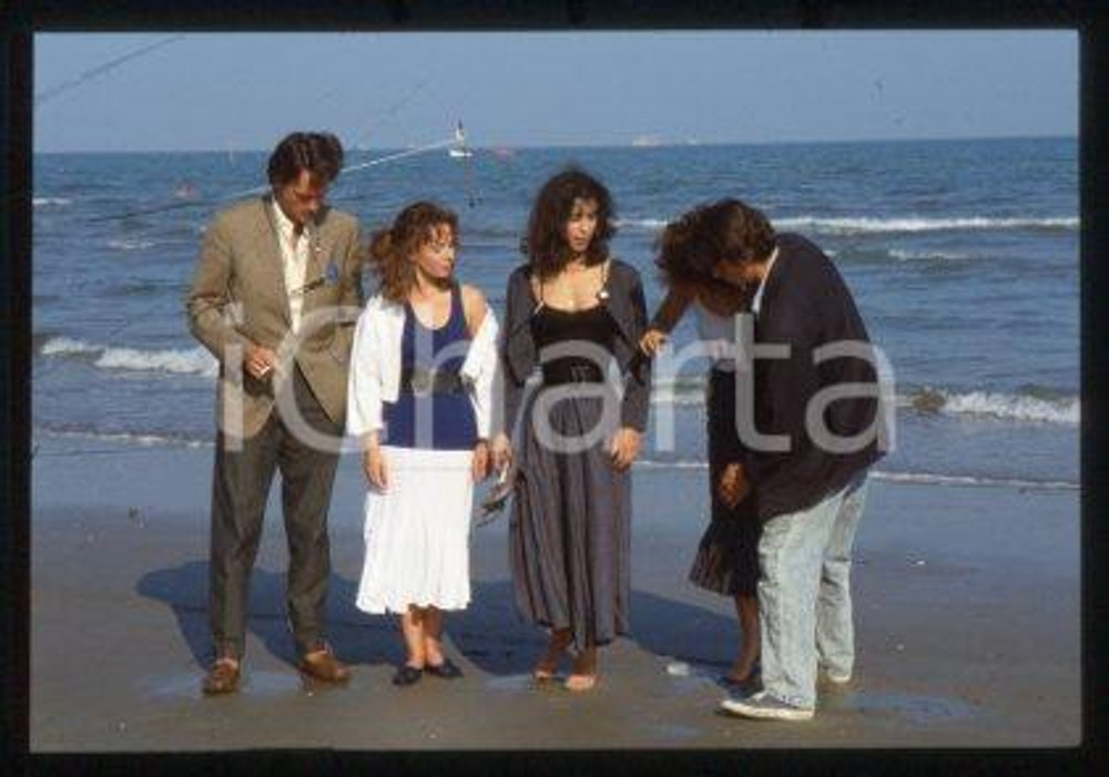 Emmanuelle CHAULET Eric GENDRON Sophie RENOIR FRANCE 1987* 35mm vintage slide 12