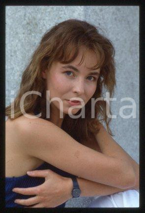 Emmanuelle CHAULET FRANCE French actress Portrait 1987 * 35 mm vintage slide 16