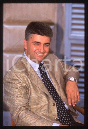35mm vintage slide* 1995 ca FORZA ITALIA Politico Massimo MALLEGNI Ritratto (4)