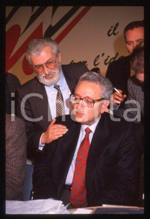 Antonio PARLATO - AN-MSI ITALY Politician lawyer 1994 ca* 35 mm vintage slide 20