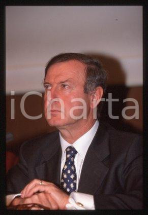 Giuseppe VIMERCATI - ITALY Portrait of a banker 1996 ca * 35mm vintage slide 1