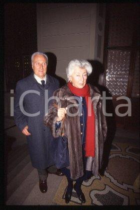 Pio Teodorani FABBRI & Maria Sole AGNELLI - ITALY 1993 ca *35 mm vintage slide 9