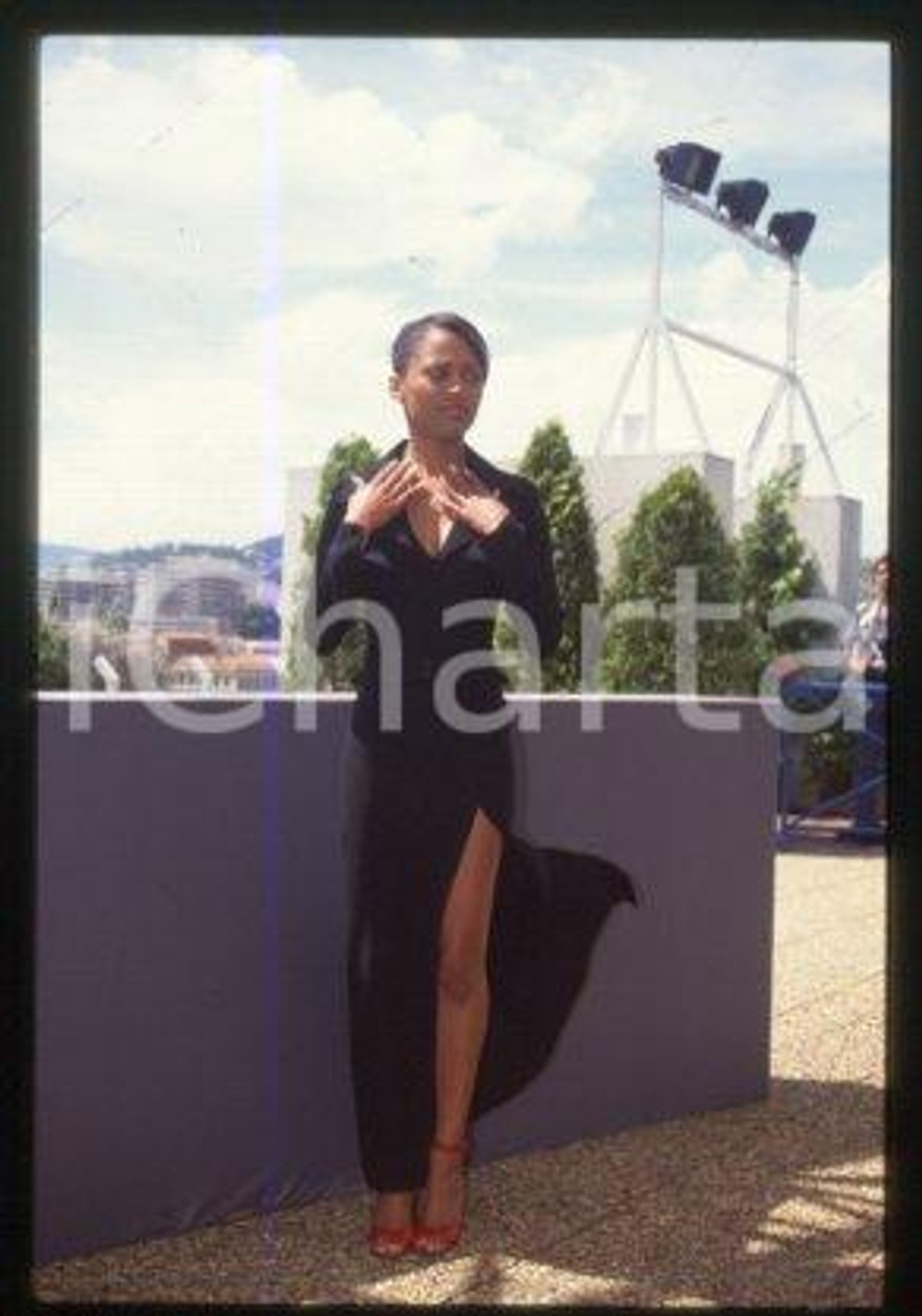 Theresa RANDLE CANNES Film Festival American actress 1996 * 35mm vintage slide 6