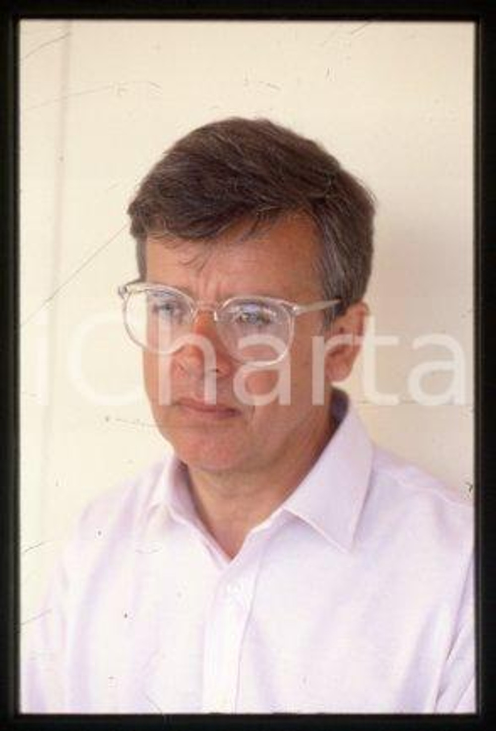 Alain CAVALIER - CANNES Festival French film director 1986 *35mm vintage slide 3