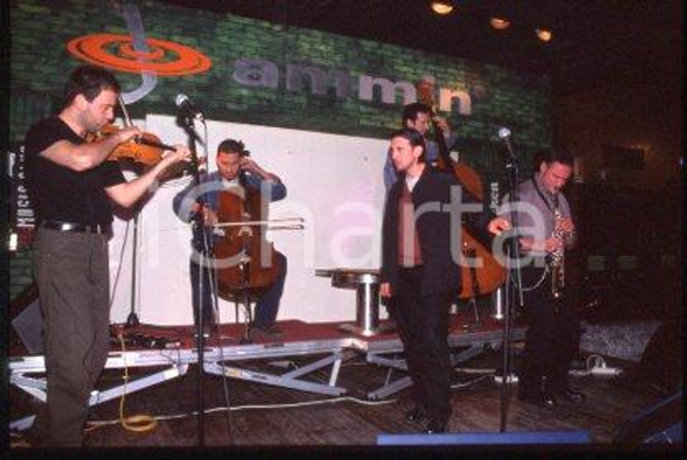 QUINTORIGO - JAMMIN' Music club Italian band 1999 ca * 35 mm vintage slide 22