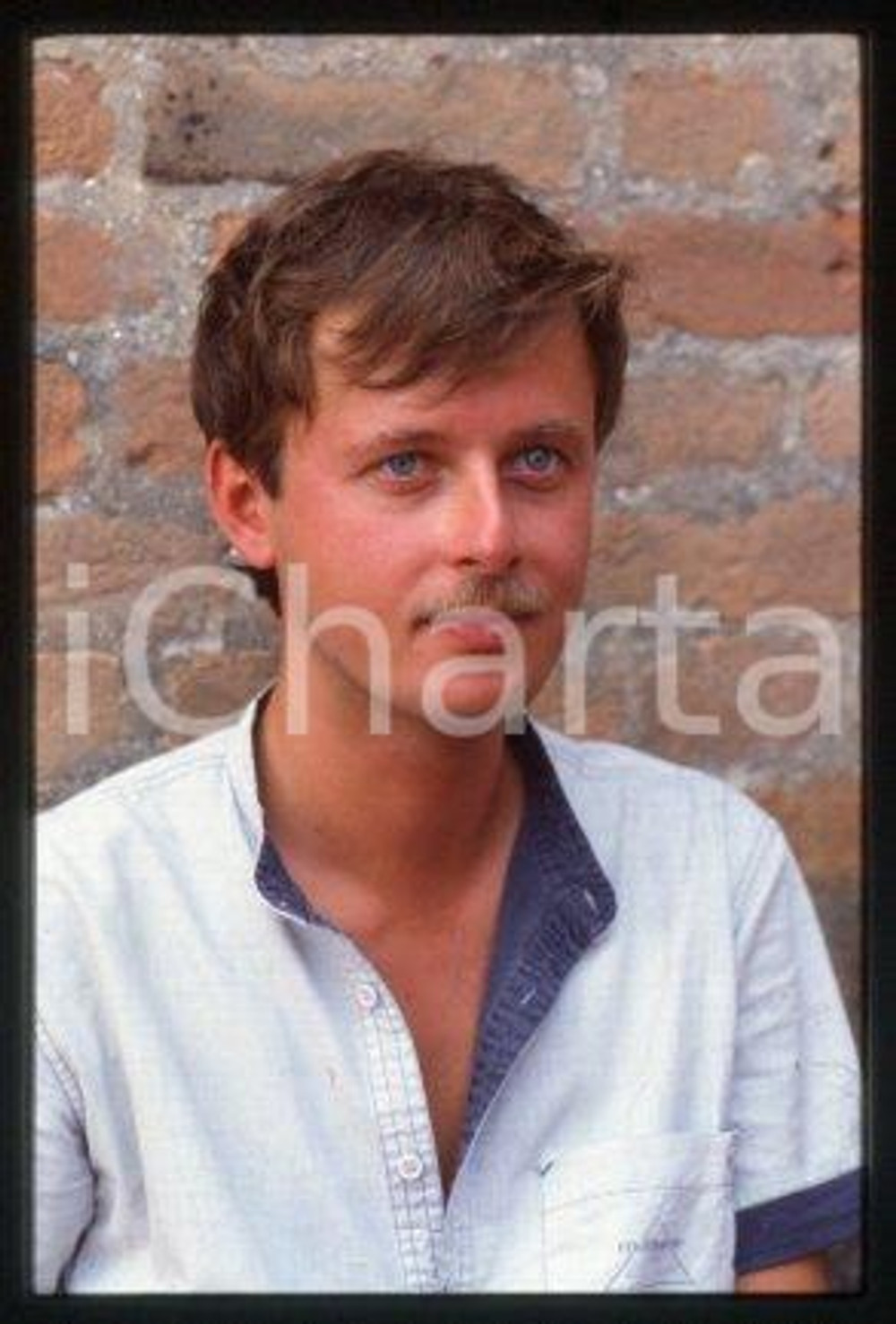 Piotr ŁYSAK - CINEMA Polish film actor businessman 1983 ca *35mm vintage slide 6