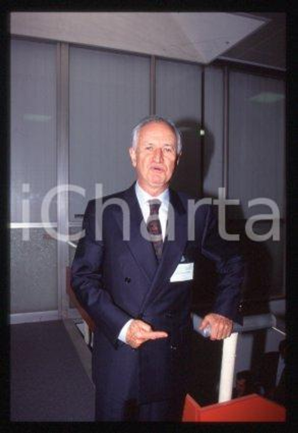 Aniceto Vittorio RANIERI - ITALIA Banche popolari 1990 ca * 35mm vintage slide 9
