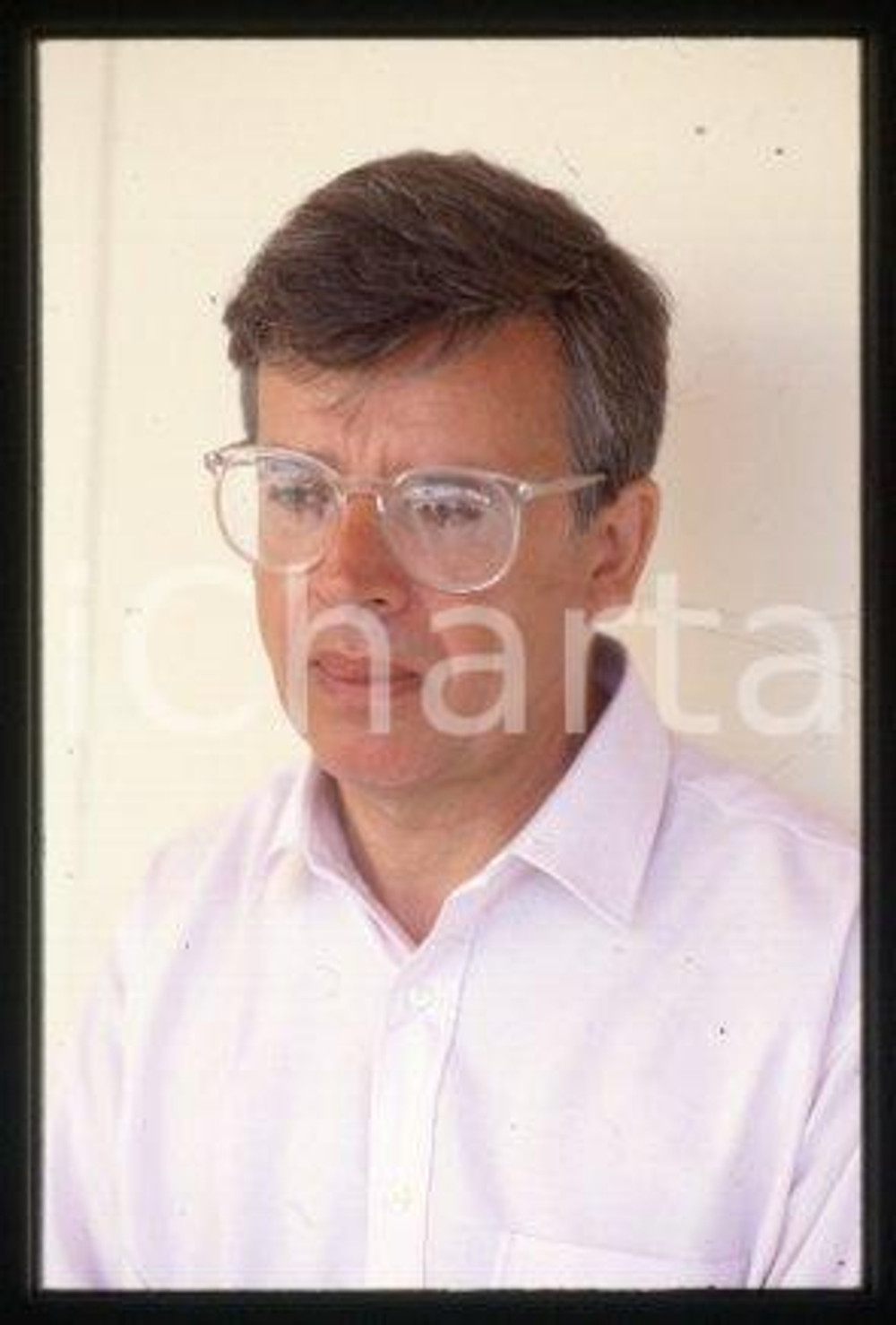 Alain CAVALIER - CANNES Festival French film director 1986 *35mm vintage slide 8