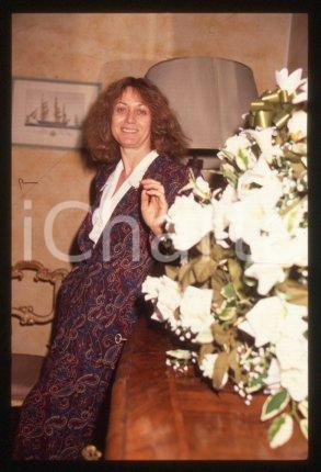 Noelle CHATELET - LITERATURE Portrait of writer 1989 ca * 35 mm vintage slide 24