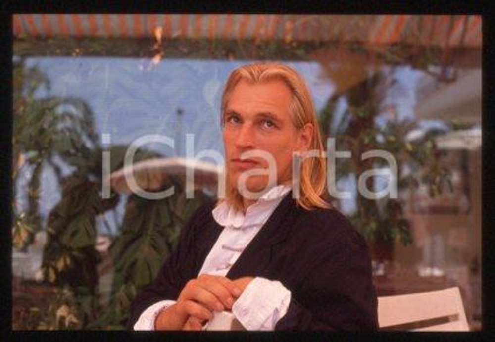 Julian SANDS CANNES Film Festival Portrait of actor 1990 * 35mm vintage slide 53