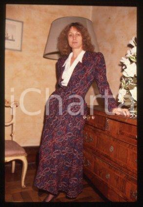 Noelle CHATELET - LITERATURE Portrait of writer 1989 ca * 35 mm vintage slide 25