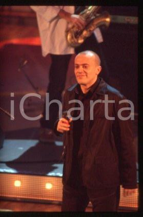 Max PEZZALI - ITALY Singer-songwriter of 883 group 1998 * 35 mm vintage slide 7