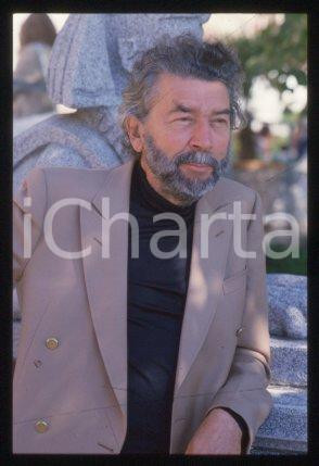 Alain ROBBE-GRILLET VENICE French writer Portrait 1983 ca *35mm vintage slide 23