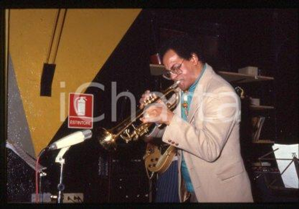 Jimmy OWENS - MUSIC American jazz trumpeter 1990 ca * 35 mm vintage slide 5