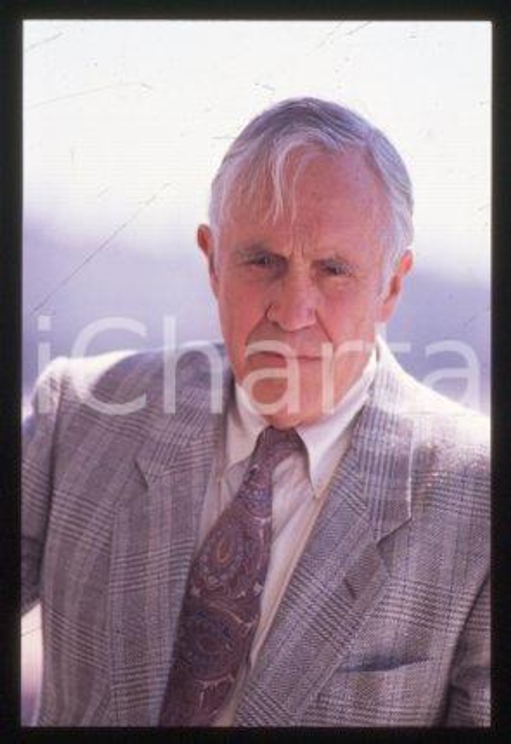 Jason ROBARDS - CANNES Film Ferstival American actor 1989 * 35mm vintage slide 4