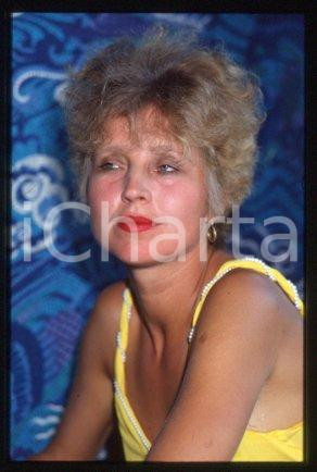 Hanna SCHYGULLA VENICE German actress chanson singer 1986 *35mm vintage slide 28