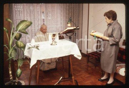 Don Luciano López GARCIA-JOVE - SPAIN a priest 1989 ca * 35 mm vintage slide 18