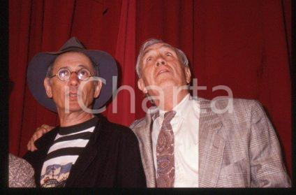Jason ROBARDS Jerry SCHATZBERG CANNES Film Ferstival 1989 *35mm vintage slide 47