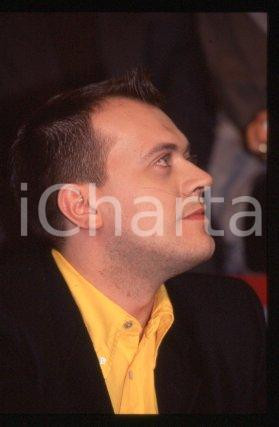 Max PEZZALI - SANREMO FESTIVAL Singer of 883 group 1995 * 35 mm vintage slide 29