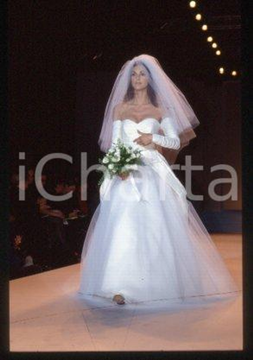 Tasha De VASCONCELOS - MILAN Fashion ROCCO BAROCCO 1998 * 35 mm vintage slide 23