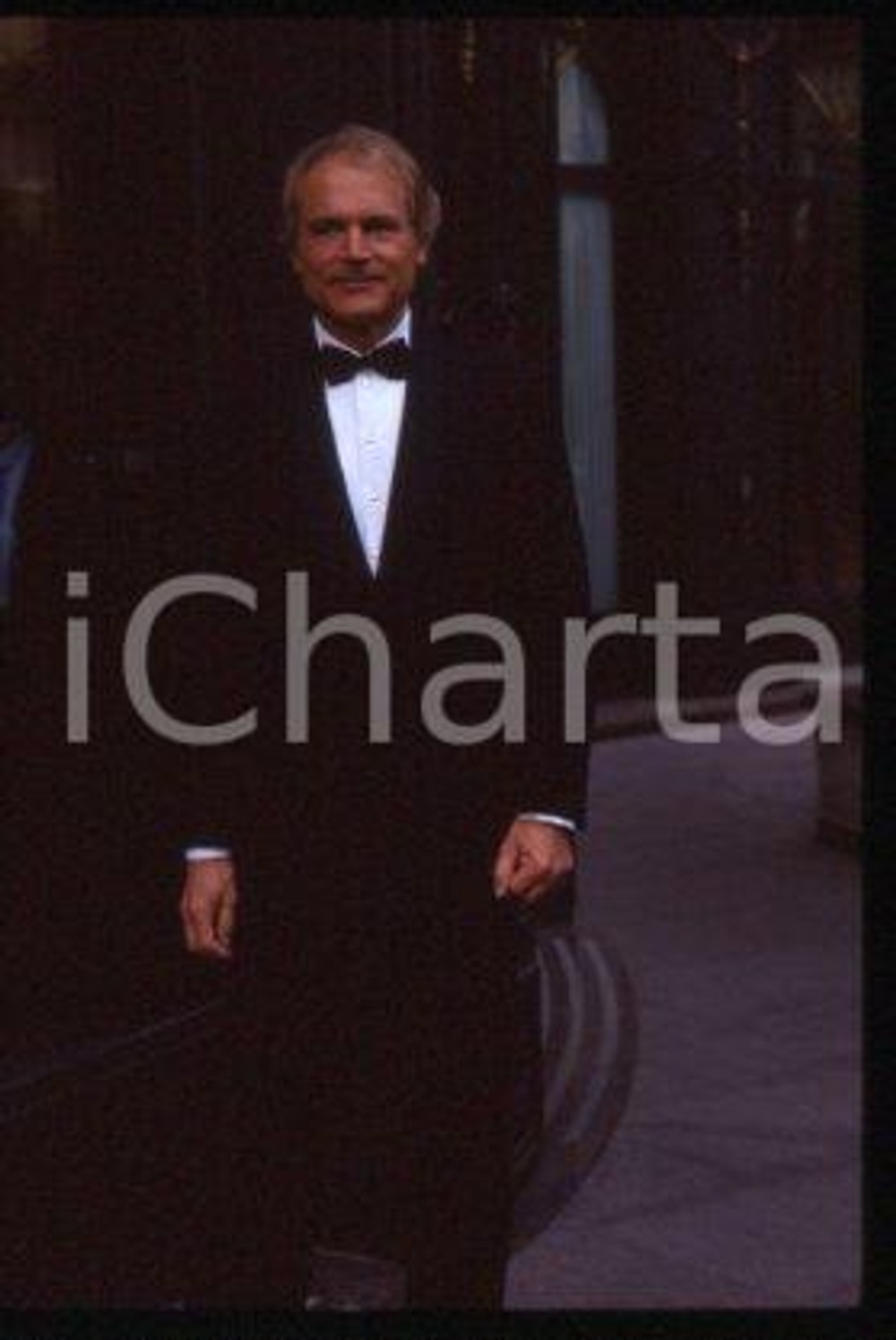 Terence HILL - MILAN Italian actor & TV producer 1992 * 35 mm vintage slide 5